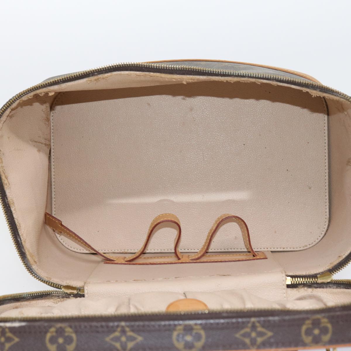 LOUIS VUITTON Monogram Nice Hand Bag 2way M47280 LV 55358