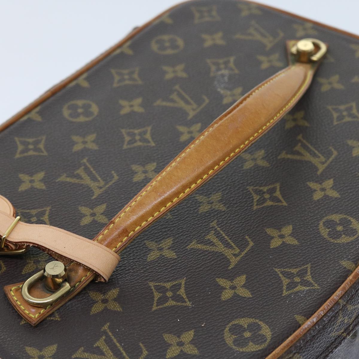 LOUIS VUITTON Monogram Nice Hand Bag 2way M47280 LV 55358