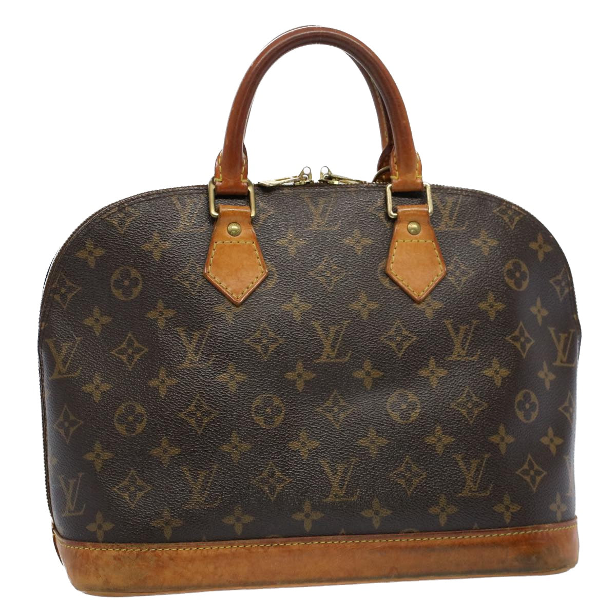 LOUIS VUITTON Monogram Alma Hand Bag M51130 LV 55361