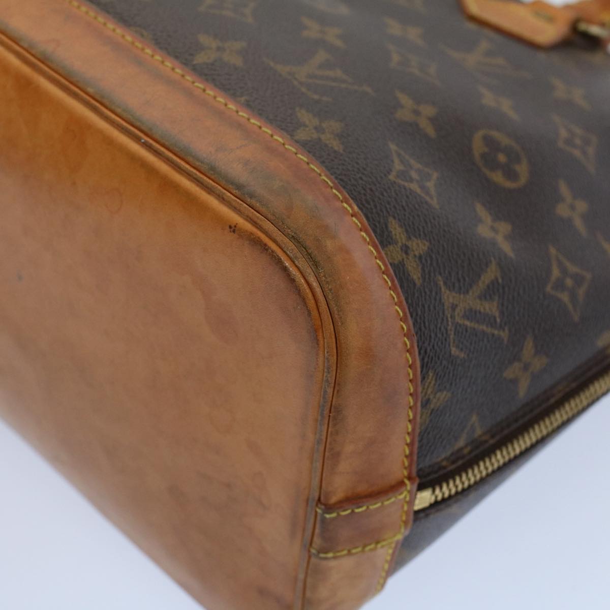 LOUIS VUITTON Monogram Alma Hand Bag M51130 LV 55361