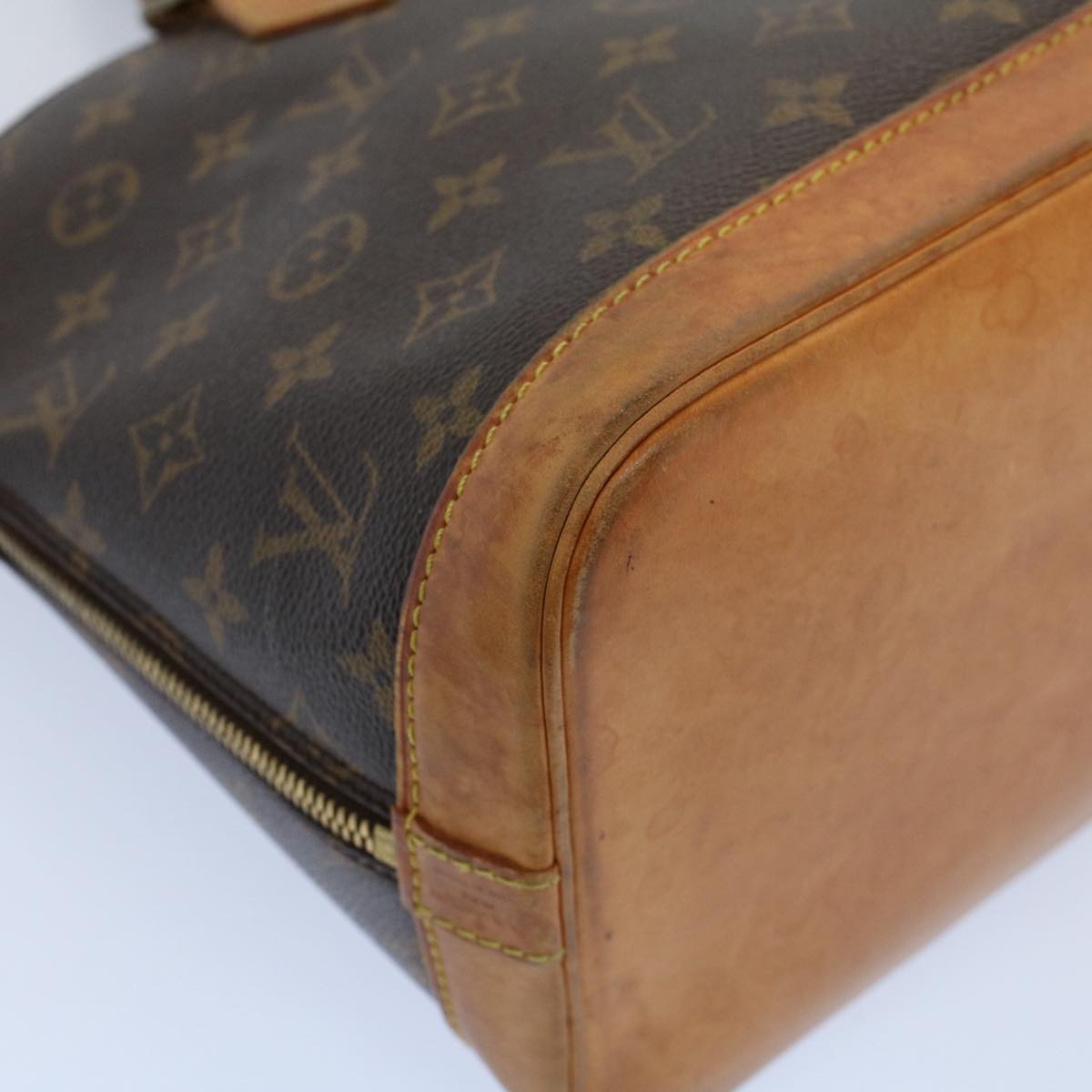 LOUIS VUITTON Monogram Alma Hand Bag M51130 LV 55361
