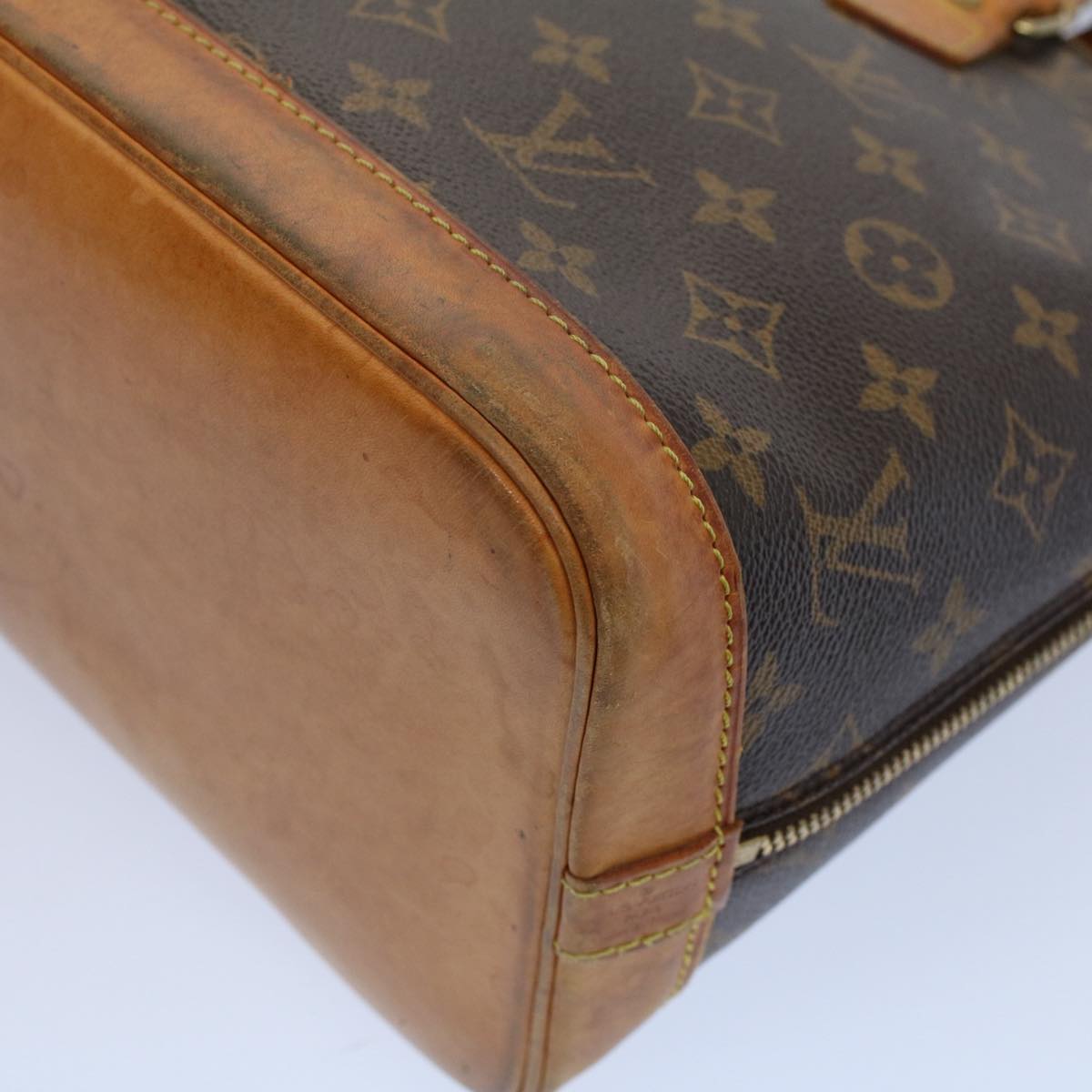 LOUIS VUITTON Monogram Alma Hand Bag M51130 LV 55361