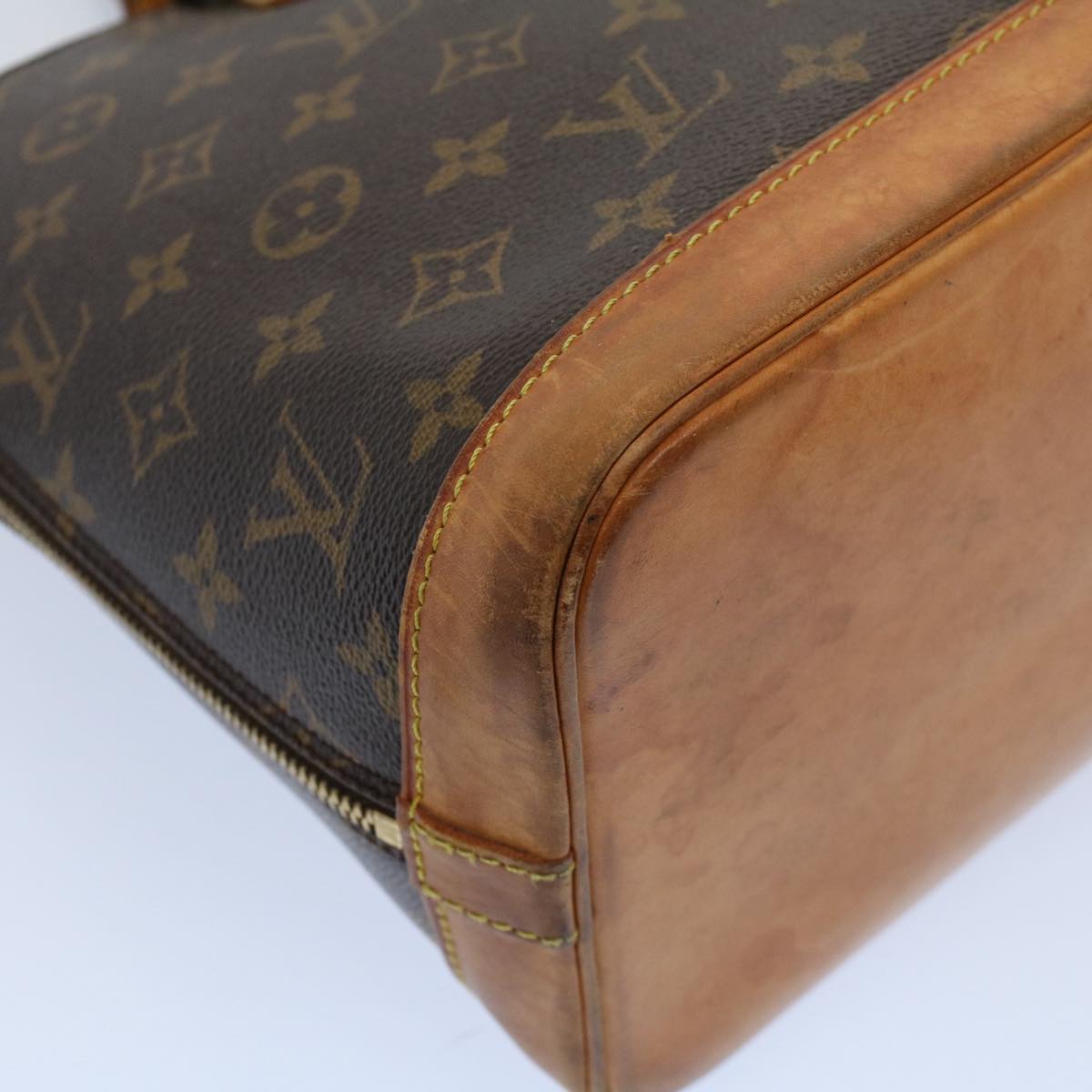 LOUIS VUITTON Monogram Alma Hand Bag M51130 LV 55361
