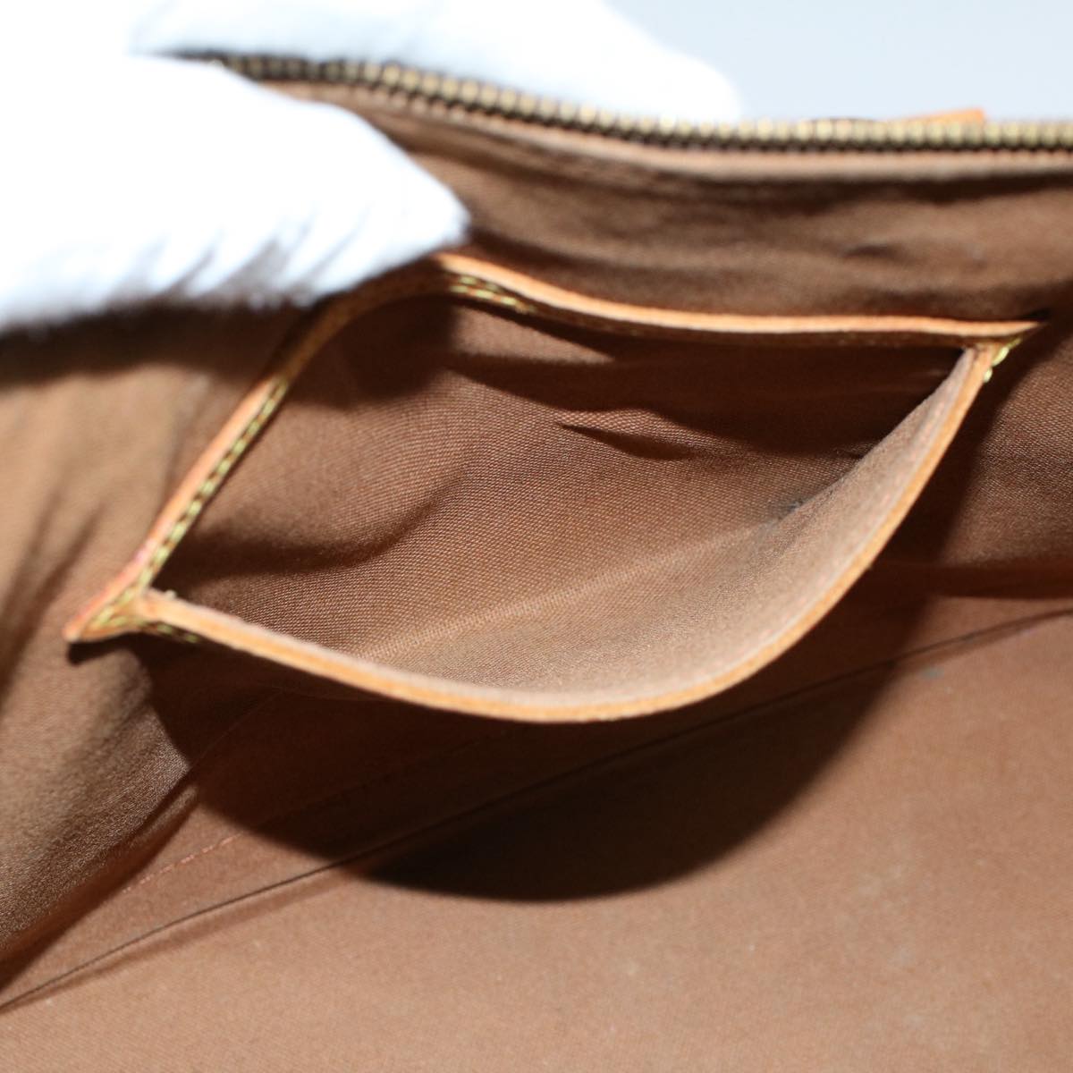 LOUIS VUITTON Monogram Alma Hand Bag M51130 LV 55361