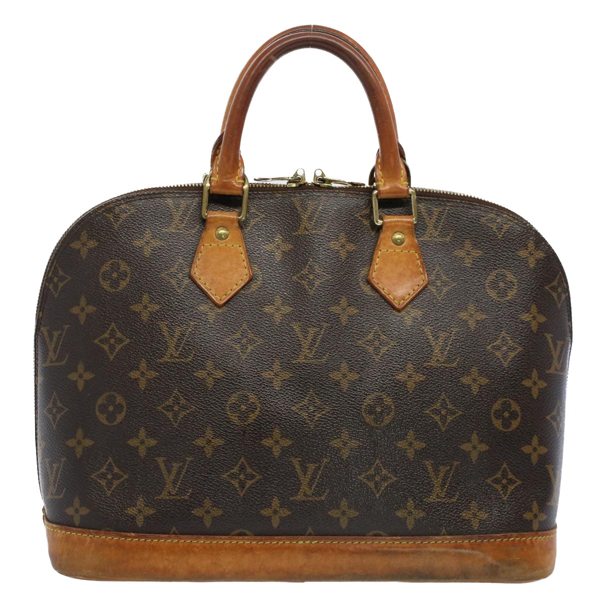 LOUIS VUITTON Monogram Alma Hand Bag M51130 LV 55361