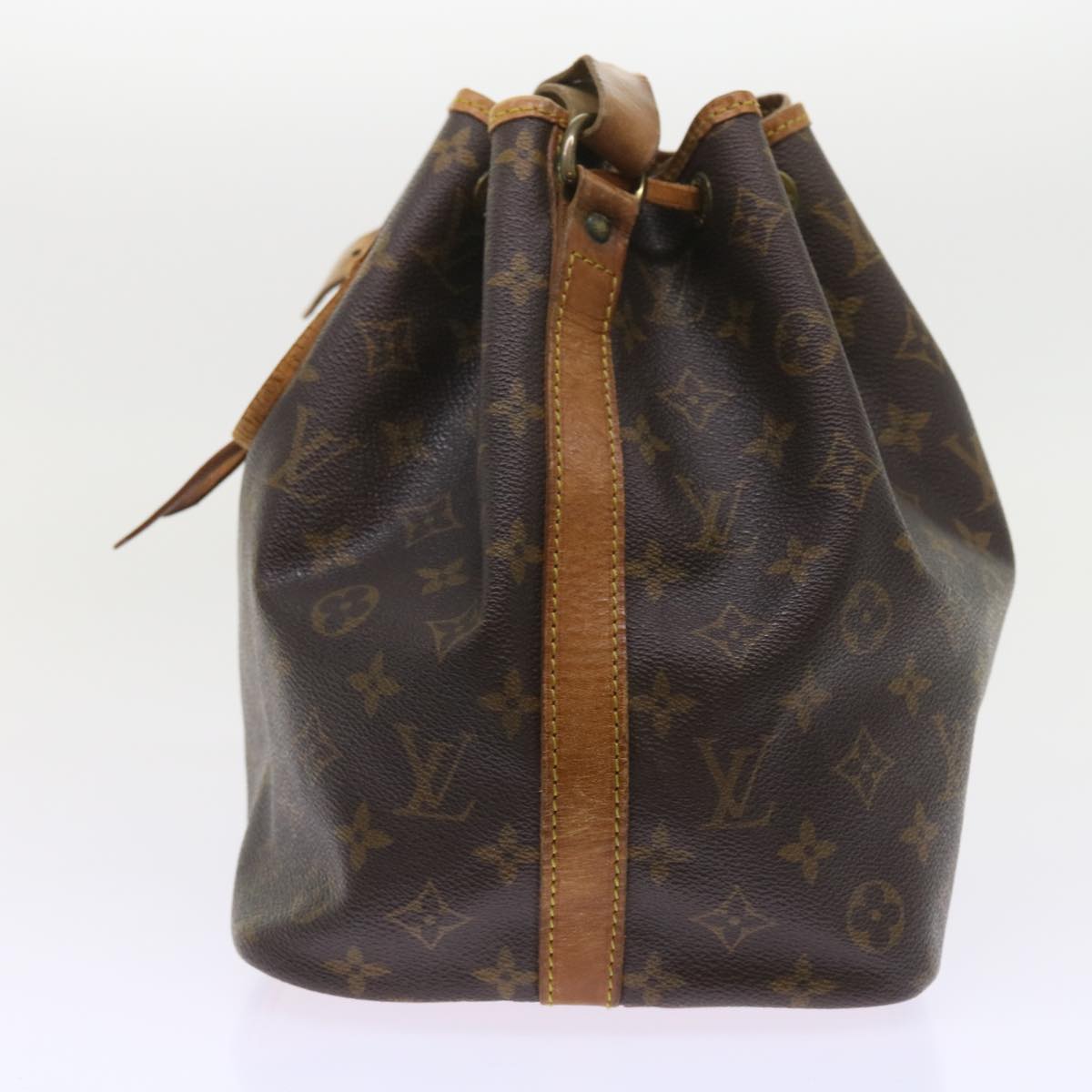 LOUIS VUITTON Monogram Petit Noe Shoulder Bag M42226 LV 55365