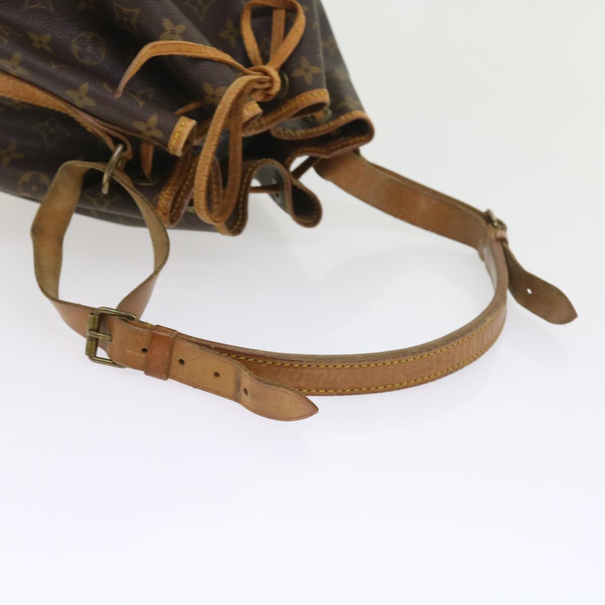 LOUIS VUITTON Monogram Petit Noe Shoulder Bag M42226 LV 55365