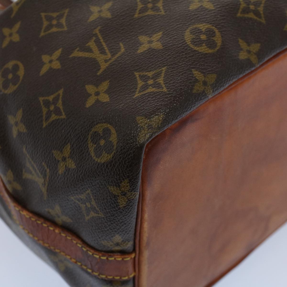 LOUIS VUITTON Monogram Petit Noe Shoulder Bag M42226 LV 55366