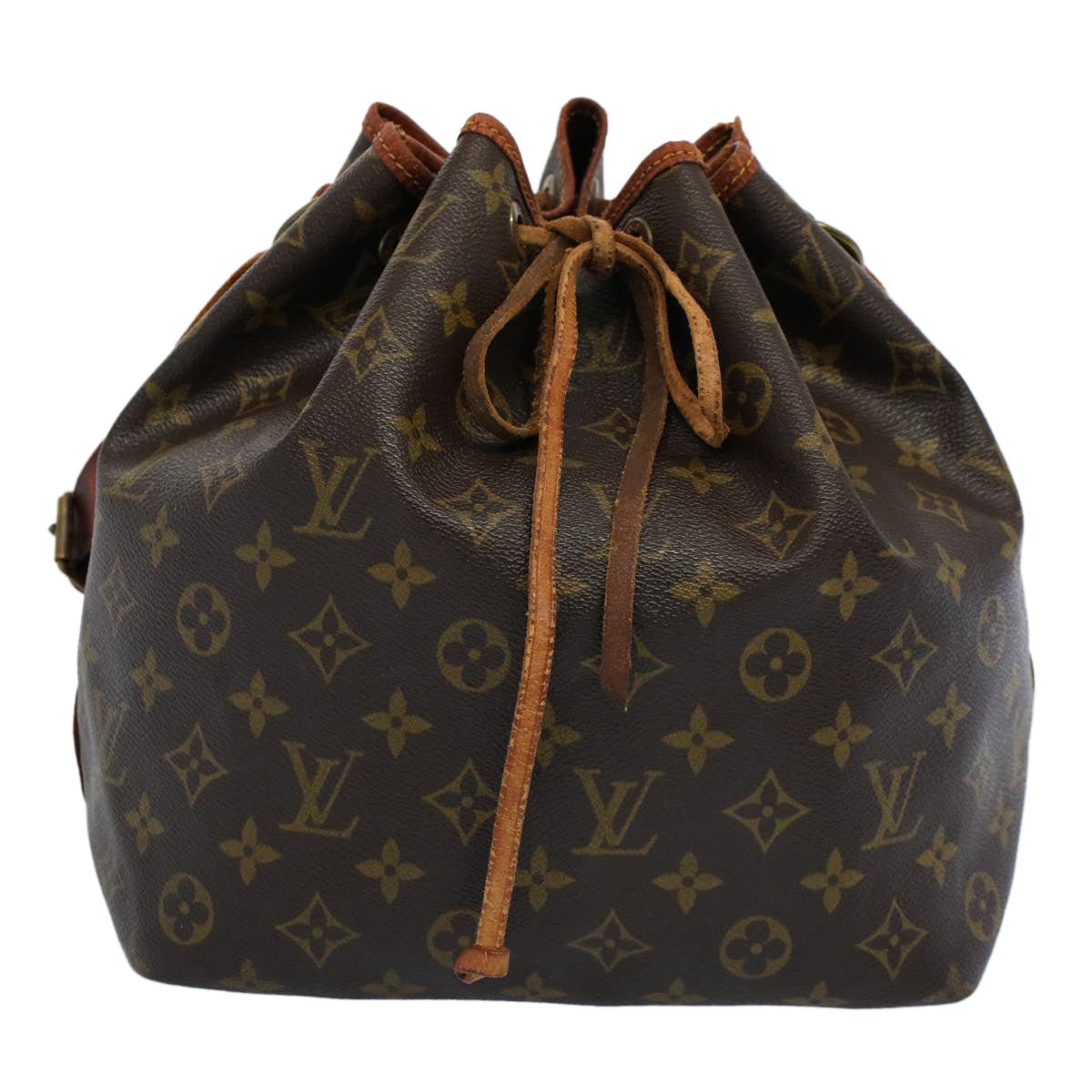 LOUIS VUITTON Monogram Petit Noe Shoulder Bag M42226 LV 55366