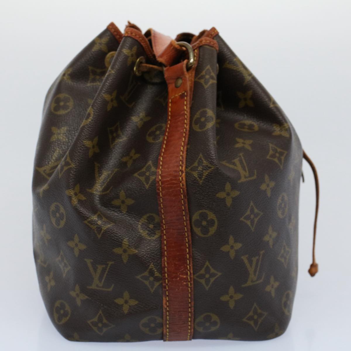LOUIS VUITTON Monogram Petit Noe Shoulder Bag M42226 LV 55366