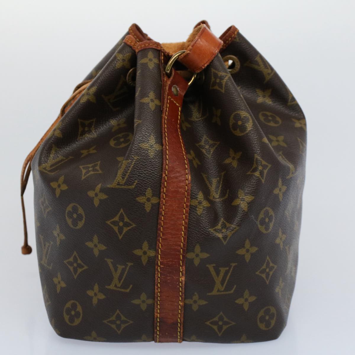 LOUIS VUITTON Monogram Petit Noe Shoulder Bag M42226 LV 55366