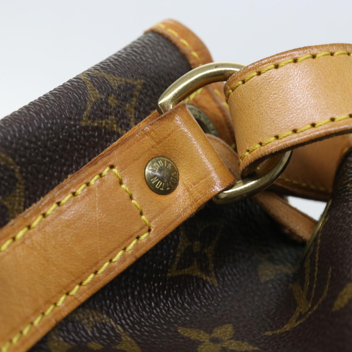 LOUIS VUITTON Monogram Petit Noe Shoulder Bag M42226 LV 55367