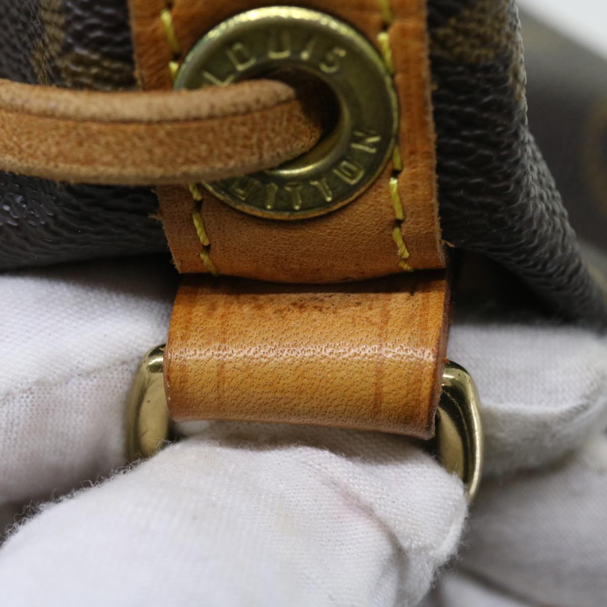 LOUIS VUITTON Monogram Petit Noe Shoulder Bag M42226 LV 55367