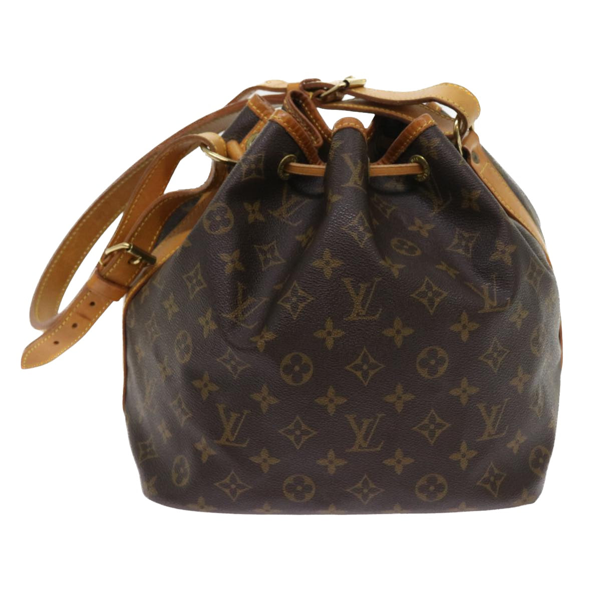 LOUIS VUITTON Monogram Petit Noe Shoulder Bag M42226 LV 55367