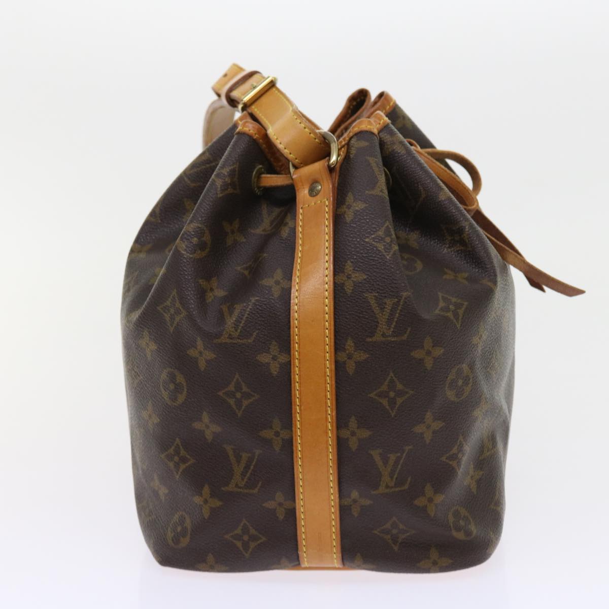 LOUIS VUITTON Monogram Petit Noe Shoulder Bag M42226 LV 55367