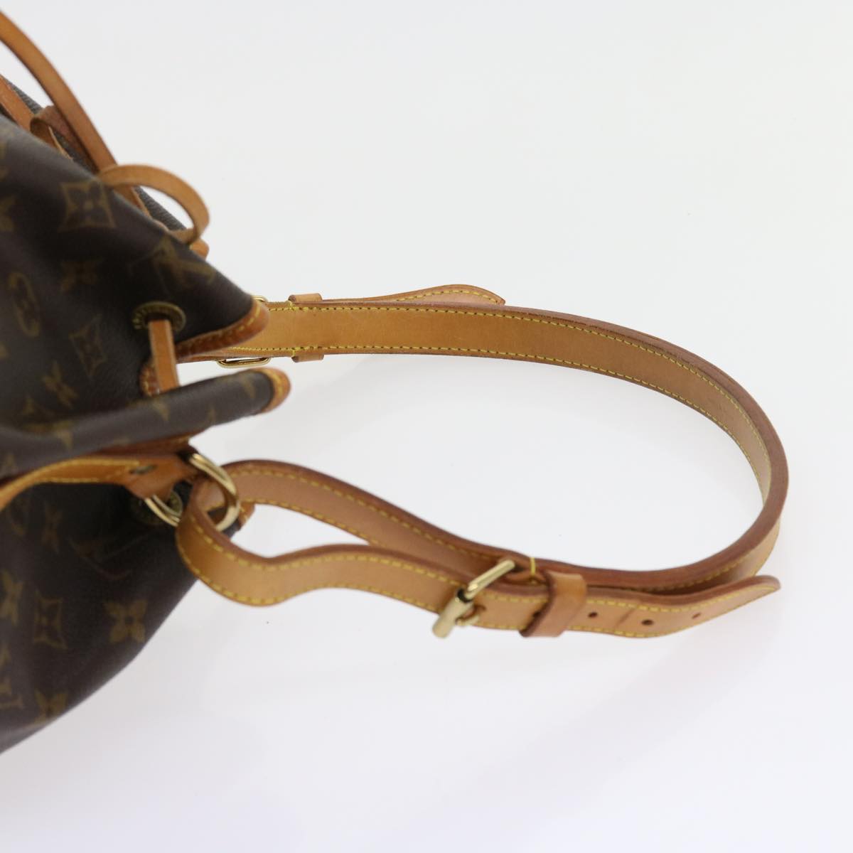 LOUIS VUITTON Monogram Petit Noe Shoulder Bag M42226 LV 55367