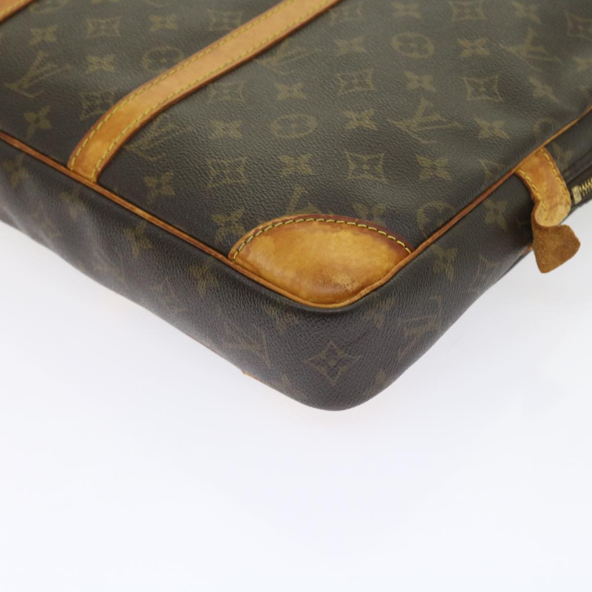 LOUIS VUITTON Monogram Porte Documents Voyage Business Bag M52005 LV 55369