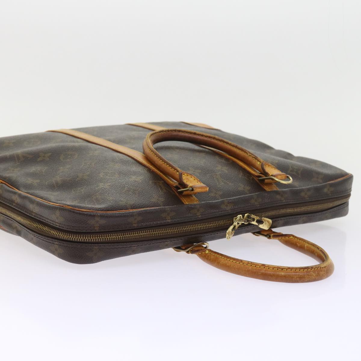 LOUIS VUITTON Monogram Porte Documents Voyage Business Bag M52005 LV 55369