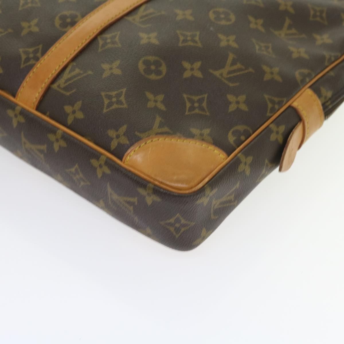 LOUIS VUITTON Monogram Porte Documents Voyage Business Bag M52005 LV 55370
