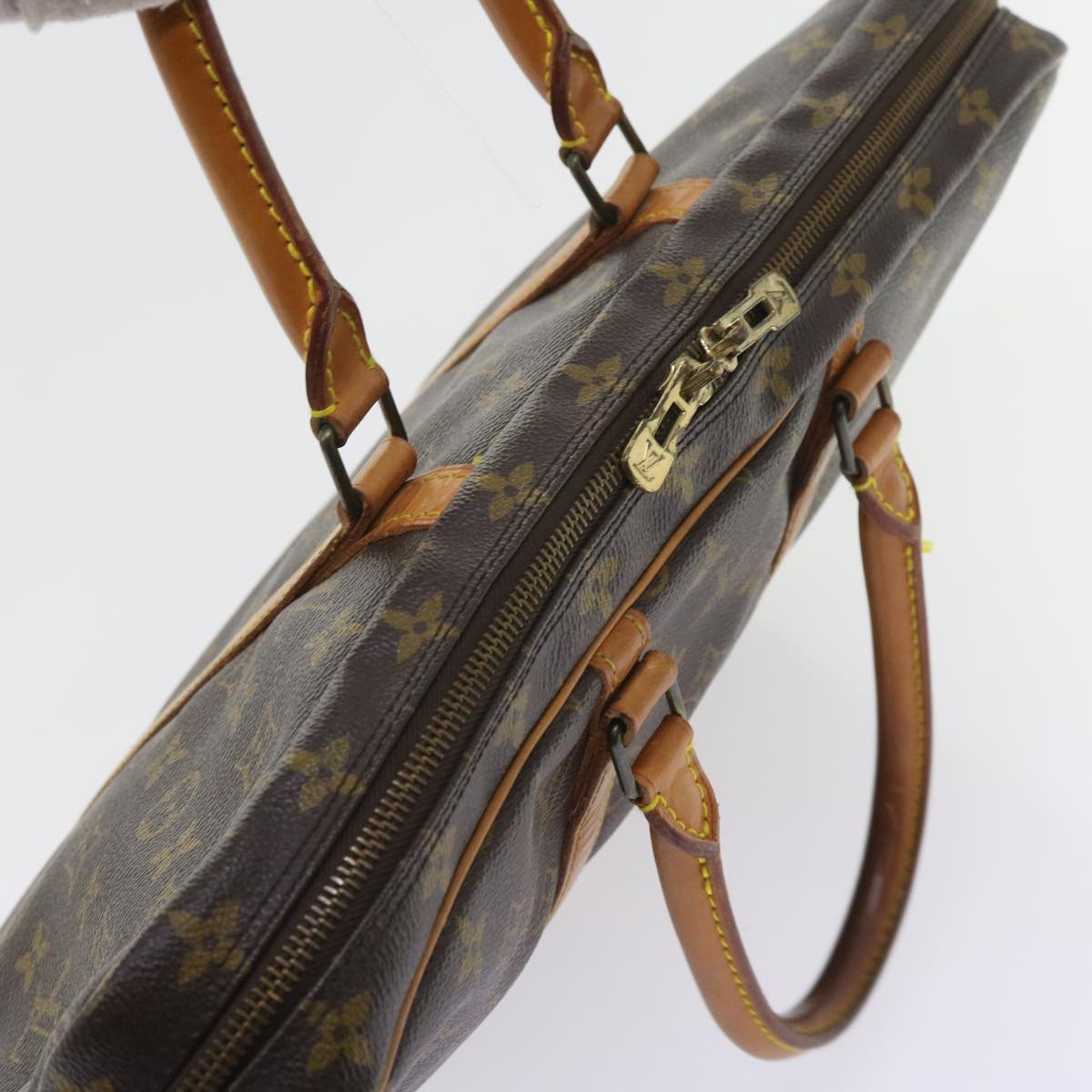 LOUIS VUITTON Monogram Porte Documents Voyage Business Bag M52005 LV 55370