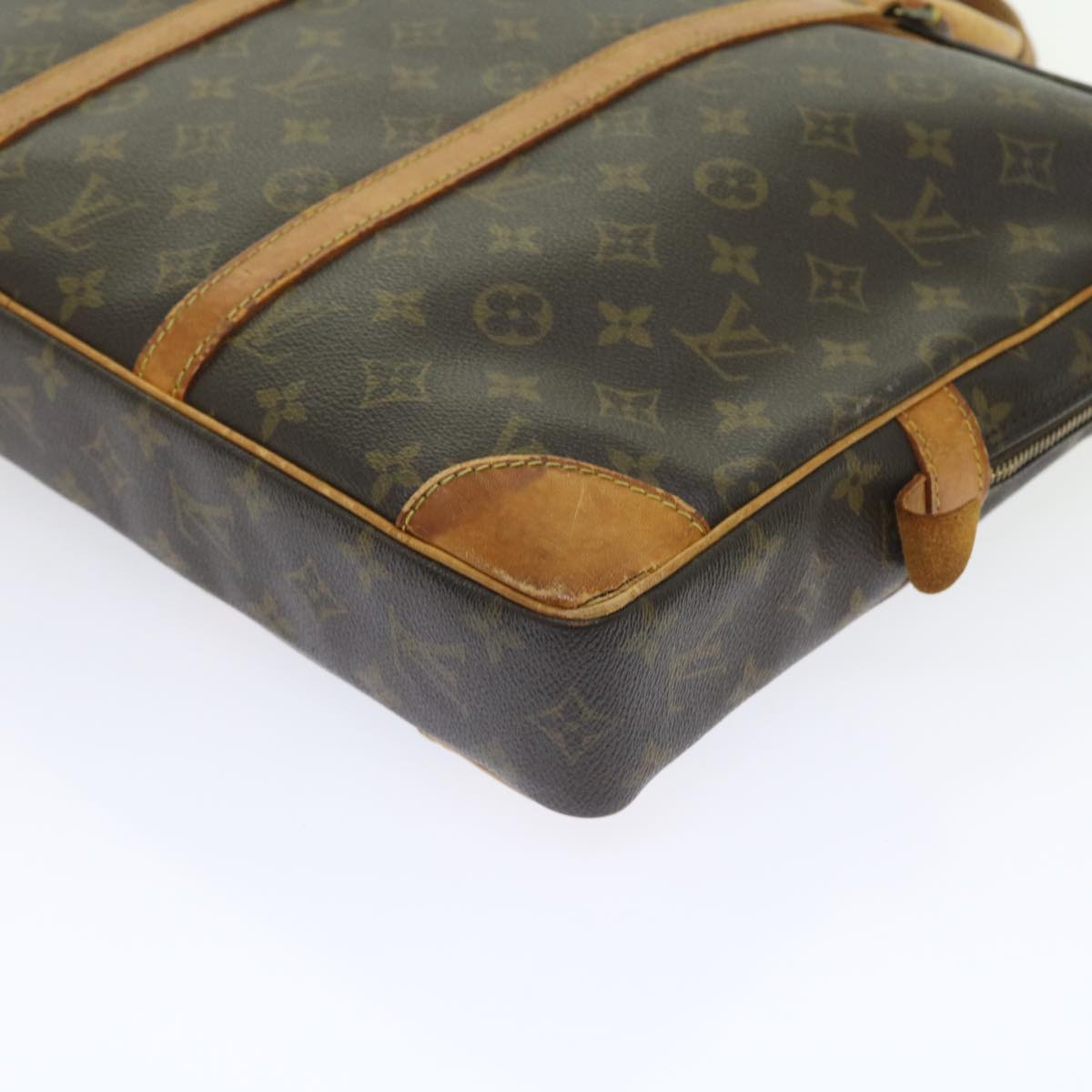 LOUIS VUITTON Monogram Porte Documents Voyage Business Bag M52005 LV 55371