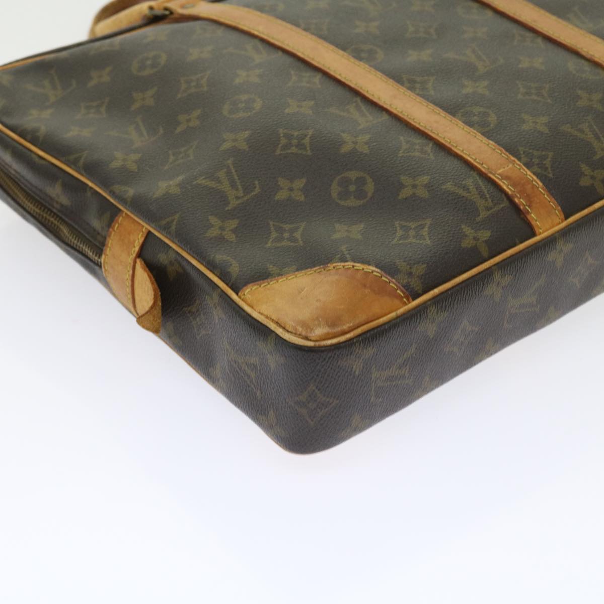 LOUIS VUITTON Monogram Porte Documents Voyage Business Bag M52005 LV 55371