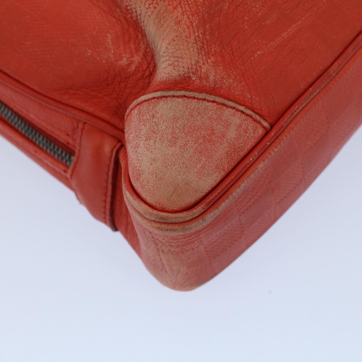 LOUIS VUITTON Damier Infini  Porte Documents Voyage Bag Orange M56004 55372