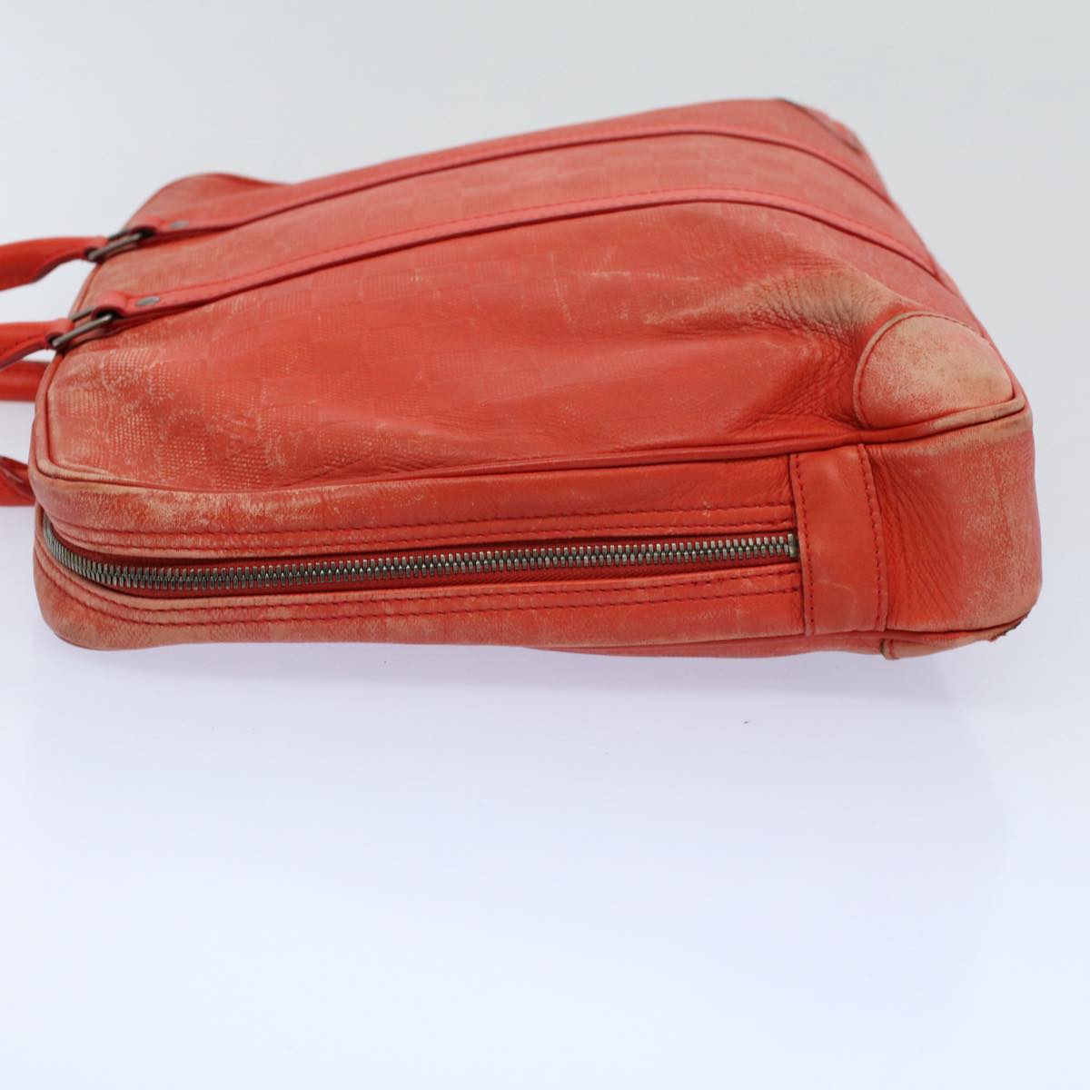 LOUIS VUITTON Damier Infini  Porte Documents Voyage Bag Orange M56004 55372
