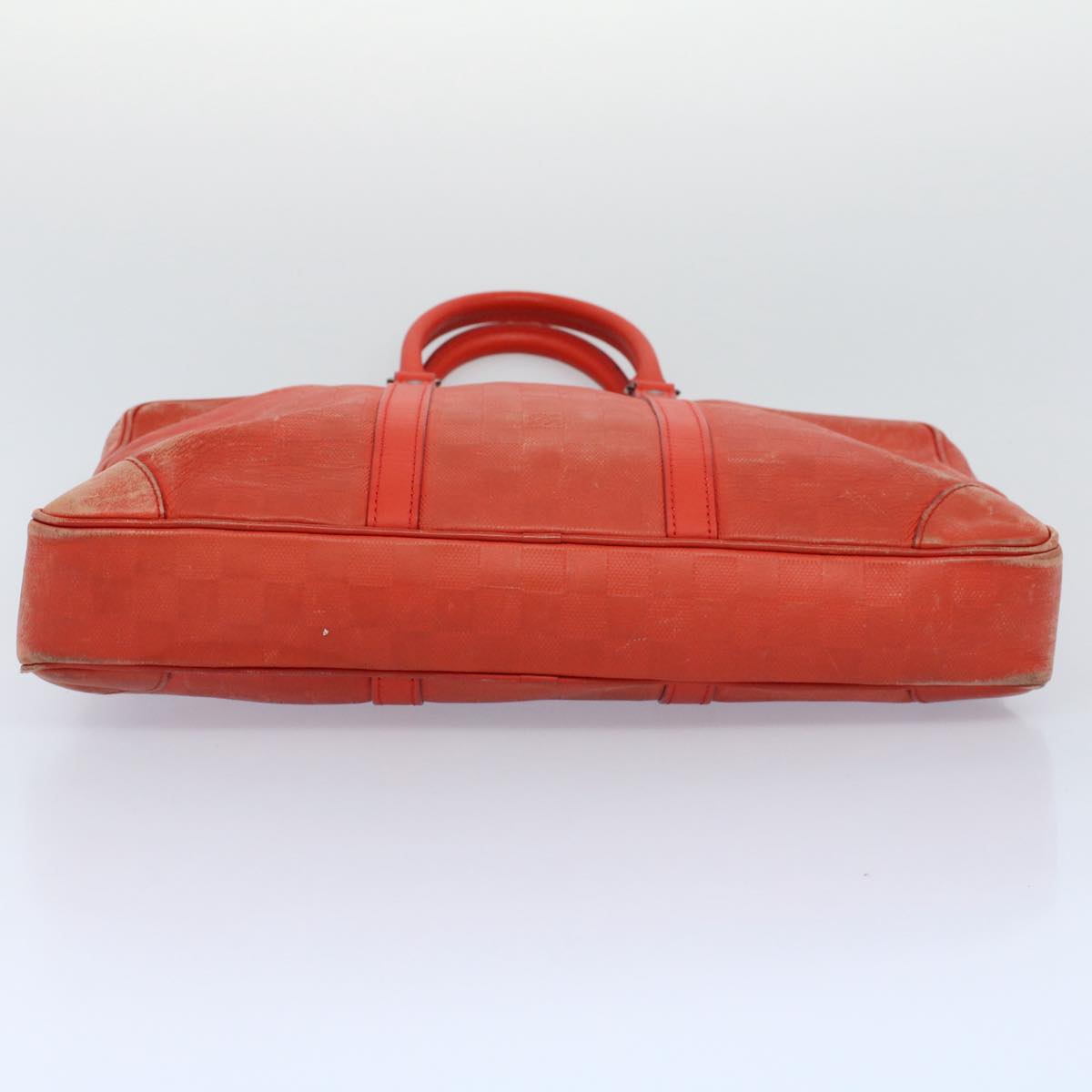 LOUIS VUITTON Damier Infini  Porte Documents Voyage Bag Orange M56004 55372