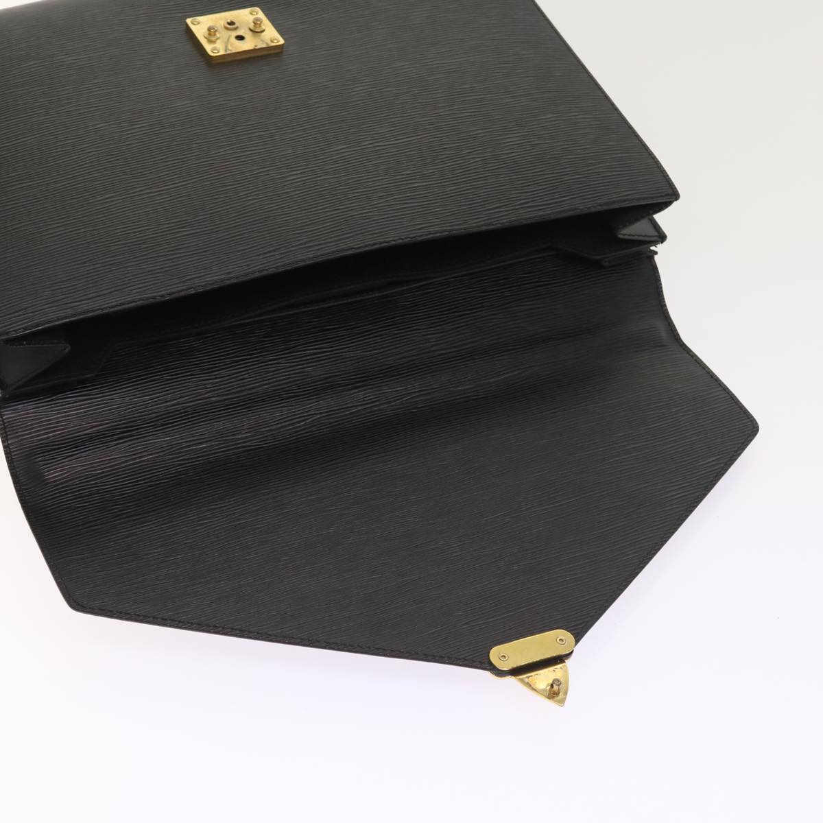 LOUIS VUITTON Epi Serviette Ambassador Business Bag Black M54412 LV 55373
