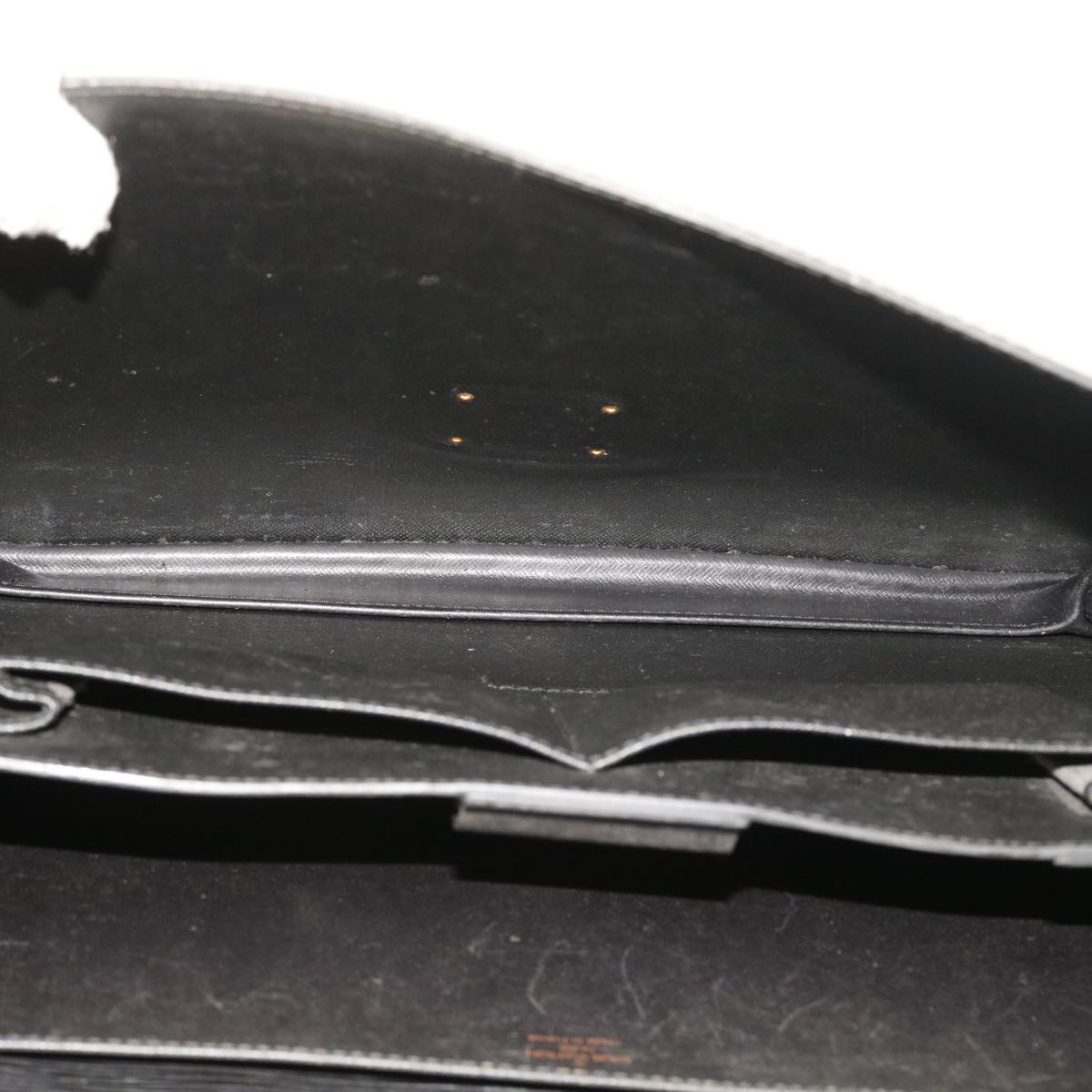 LOUIS VUITTON Epi Serviette Ambassador Business Bag Black M54412 LV 55373