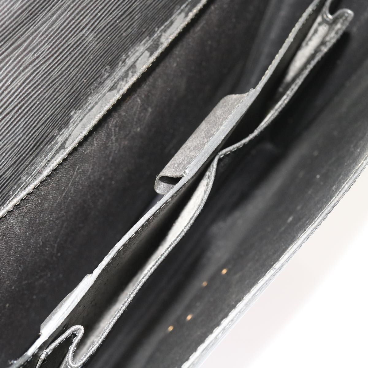 LOUIS VUITTON Epi Serviette Ambassador Business Bag Black M54412 LV 55373