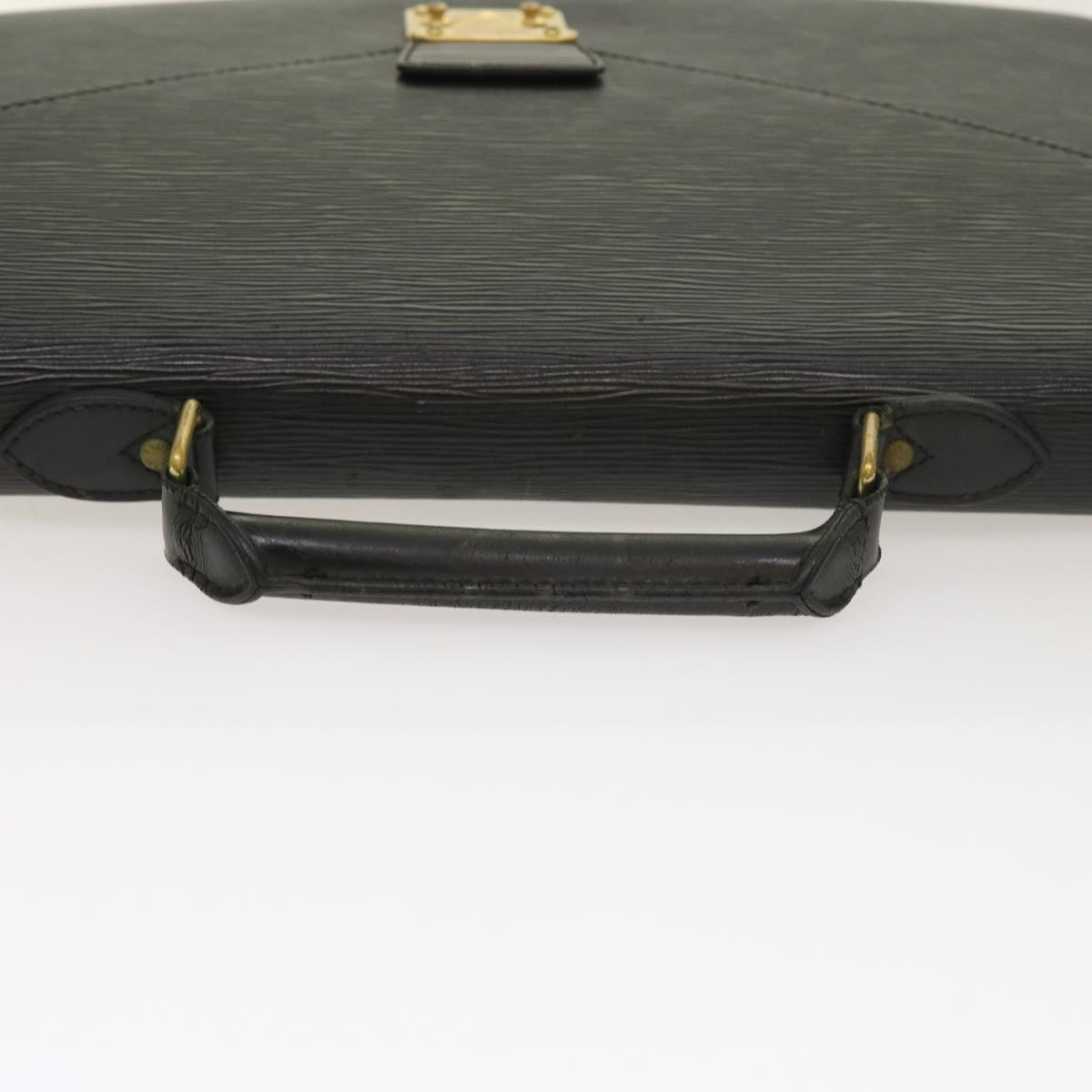 LOUIS VUITTON Epi Serviette Ambassador Business Bag Black M54412 LV 55373