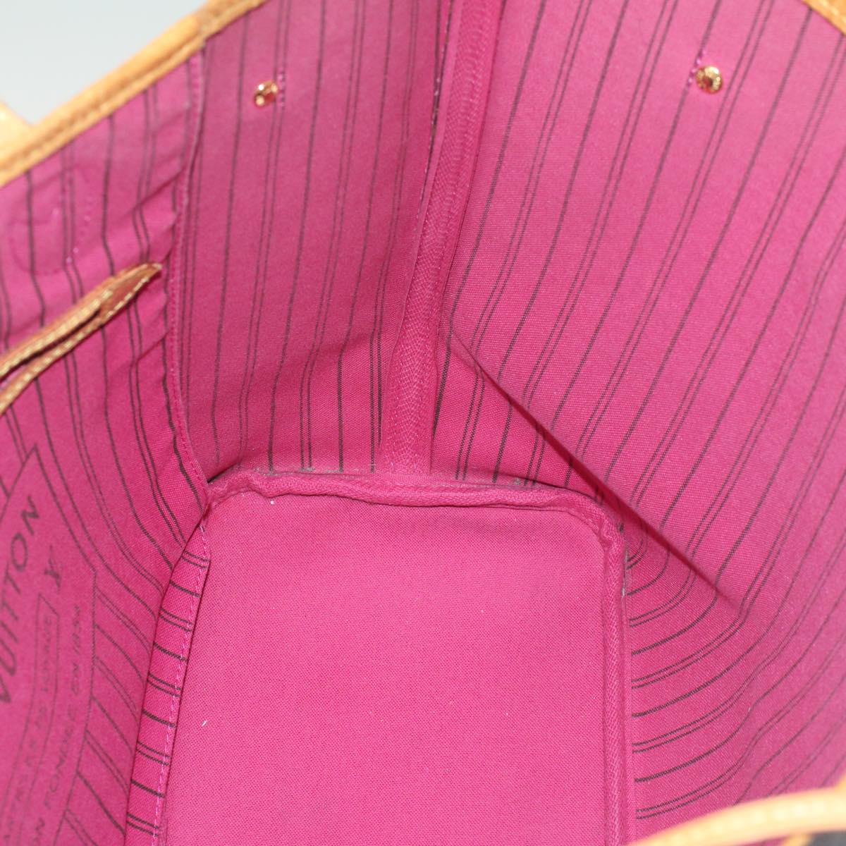 LOUIS VUITTON Monogram Neverfull MM Tote Bag M40156 LV 55378