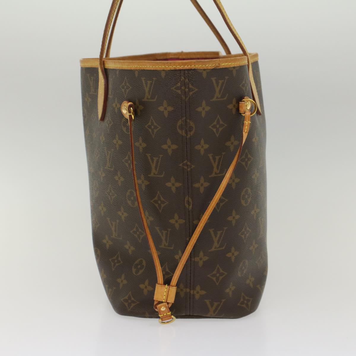 LOUIS VUITTON Monogram Neverfull MM Tote Bag M40156 LV 55378