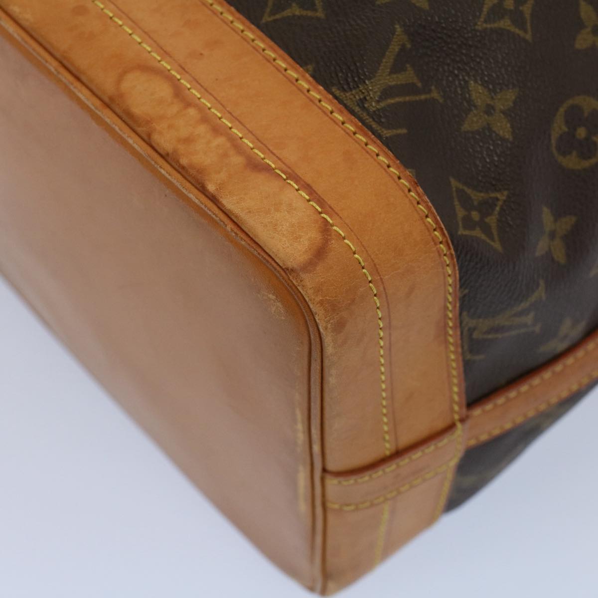 LOUIS VUITTON Monogram Noe Shoulder Bag M42224 LV 55383