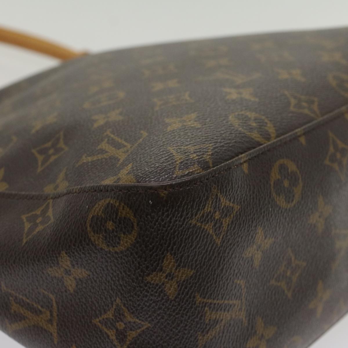 LOUIS VUITTON Monogram Looping GM Shoulder Bag M51145 LV 55387
