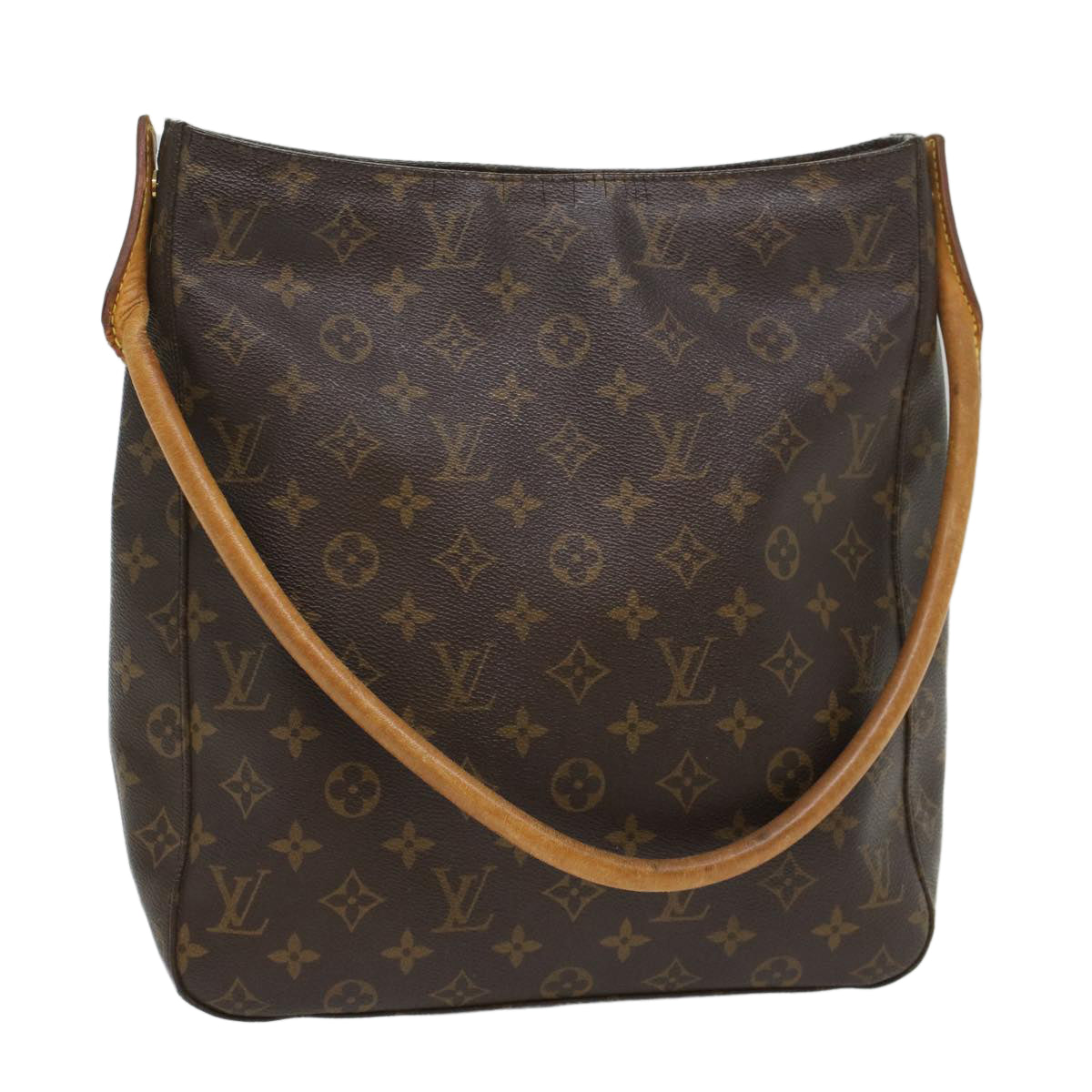 LOUIS VUITTON Monogram Looping GM Shoulder Bag M51145 LV 55387