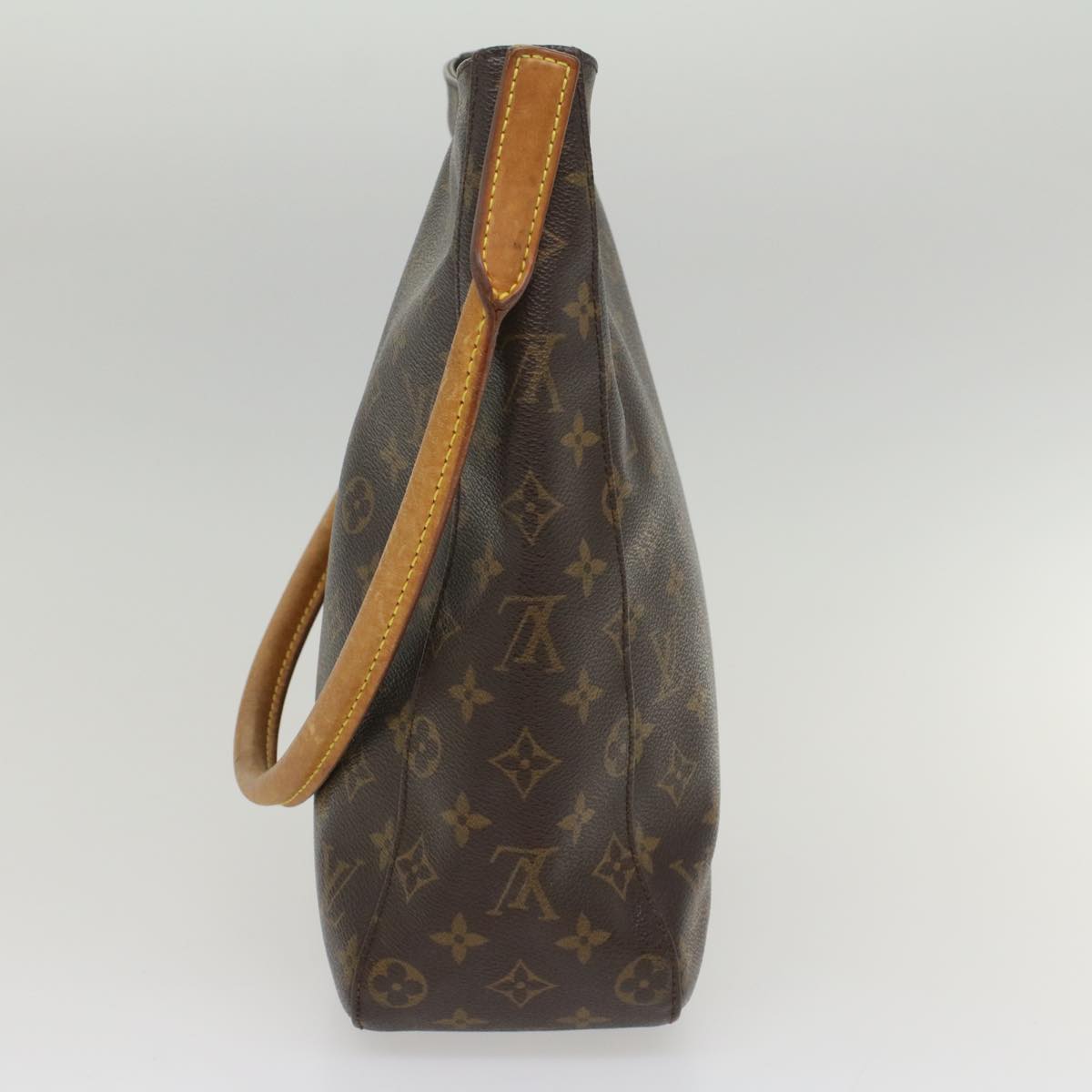 LOUIS VUITTON Monogram Looping GM Shoulder Bag M51145 LV 55387