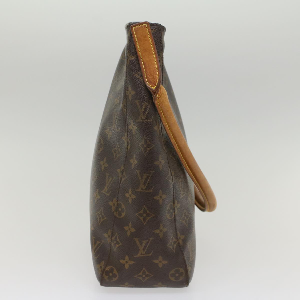 LOUIS VUITTON Monogram Looping GM Shoulder Bag M51145 LV 55387