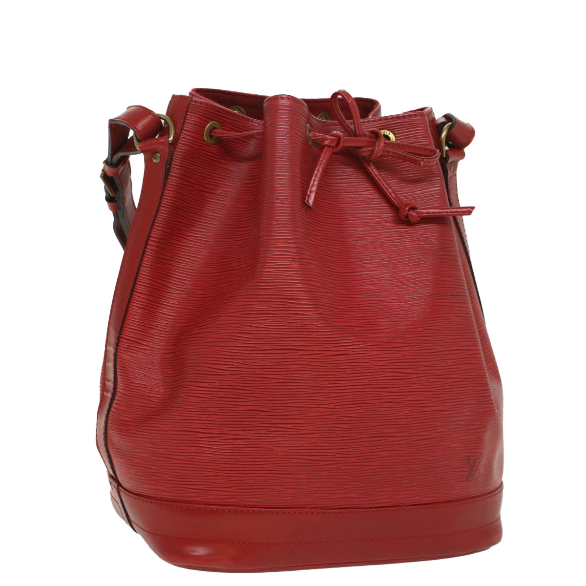 LOUIS VUITTON Epi Noe Shoulder Bag Red M44007 LV 55390