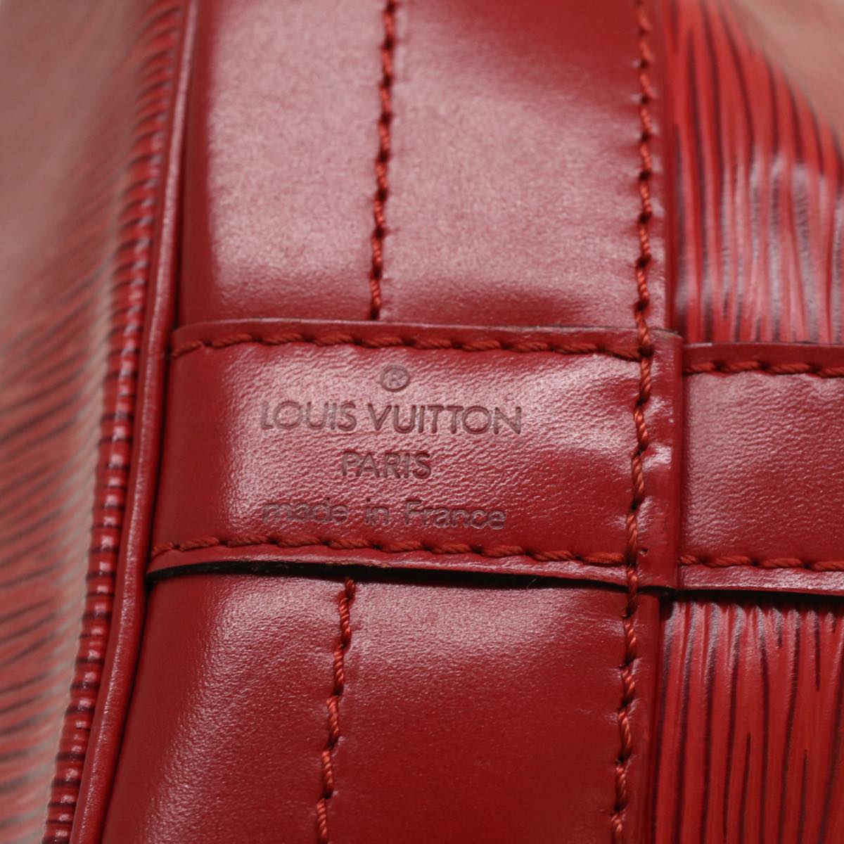 LOUIS VUITTON Epi Noe Shoulder Bag Red M44007 LV 55390