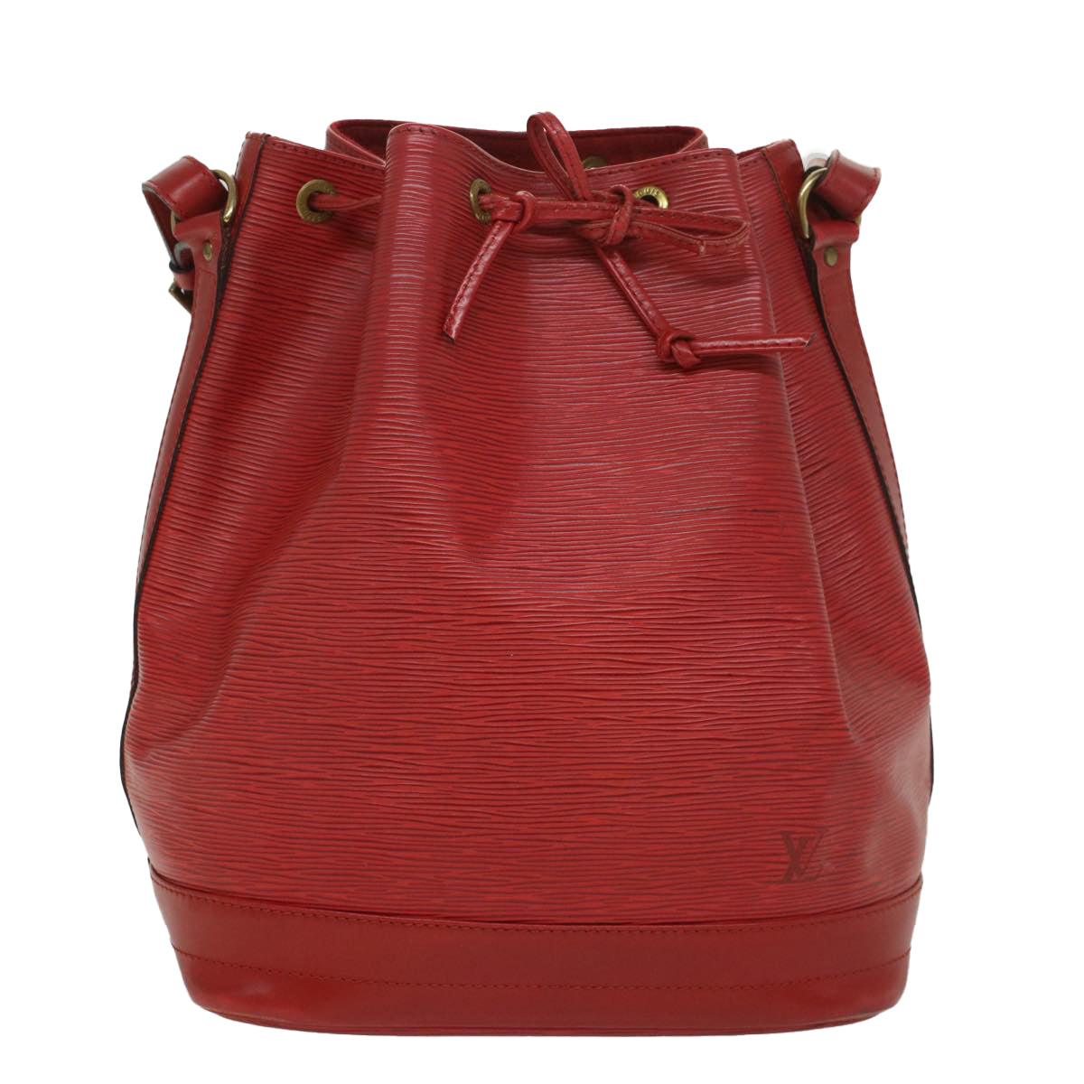 LOUIS VUITTON Epi Noe Shoulder Bag Red M44007 LV 55390