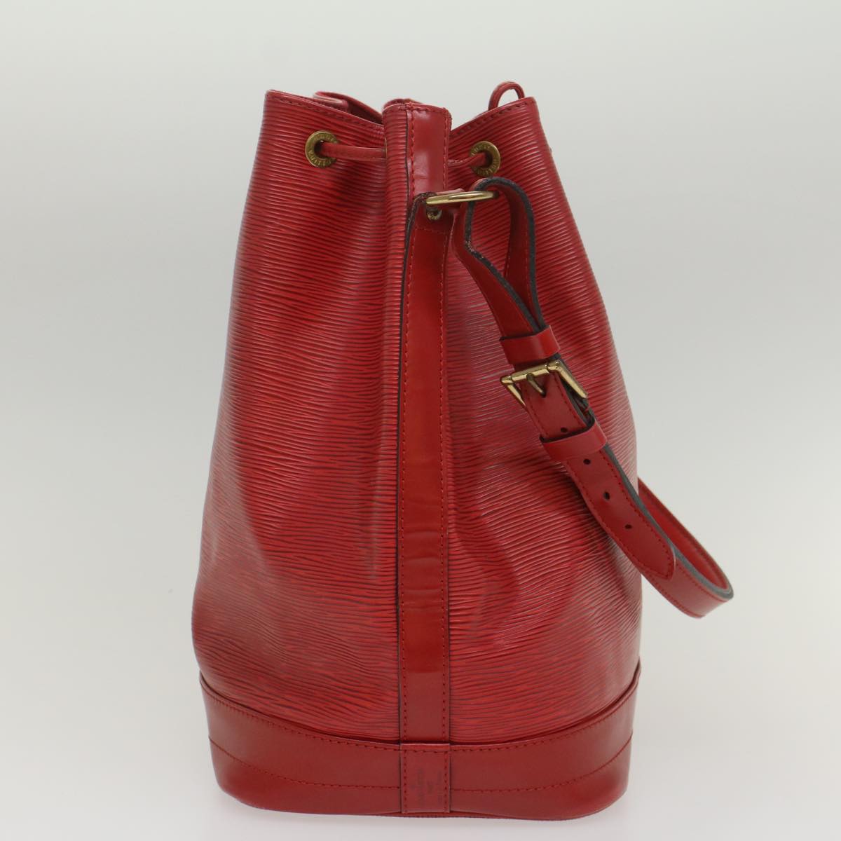 LOUIS VUITTON Epi Noe Shoulder Bag Red M44007 LV 55390