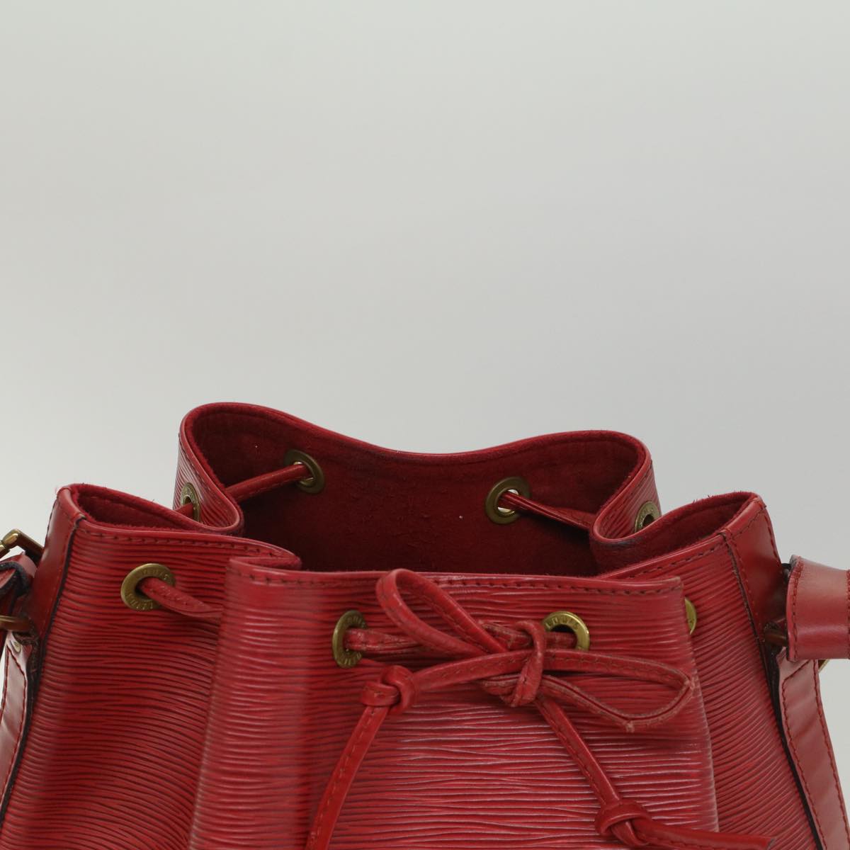 LOUIS VUITTON Epi Noe Shoulder Bag Red M44007 LV 55390