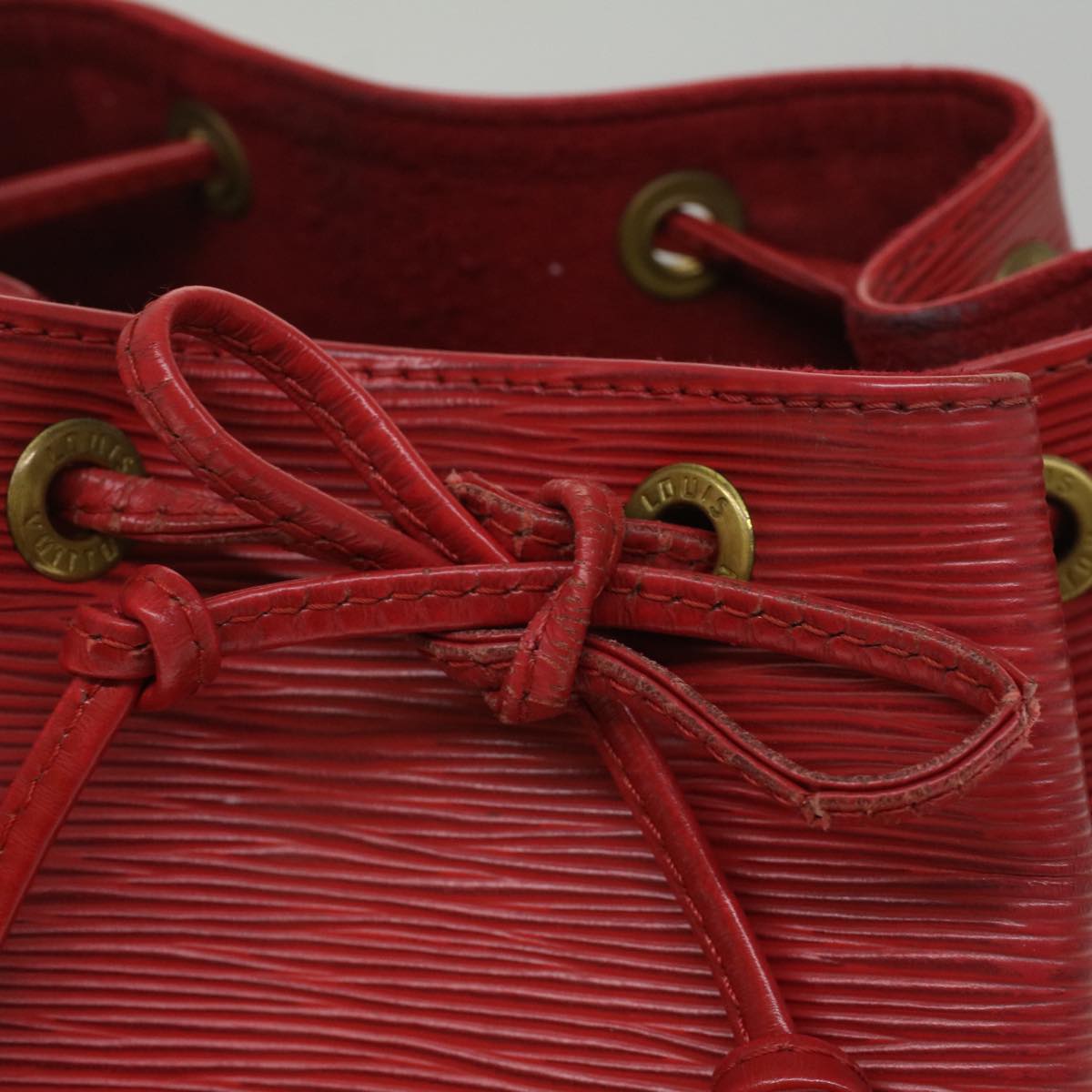 LOUIS VUITTON Epi Noe Shoulder Bag Red M44007 LV 55390