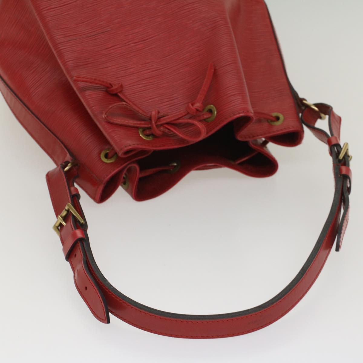 LOUIS VUITTON Epi Noe Shoulder Bag Red M44007 LV 55390