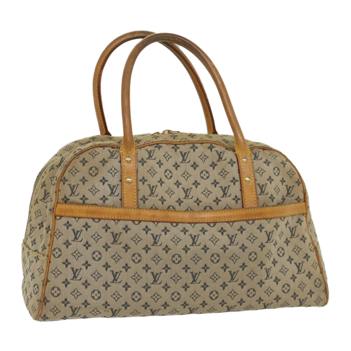 LOUIS VUITTON Monogram Mini Marie Hand Bag Blue M92003 LV 55395