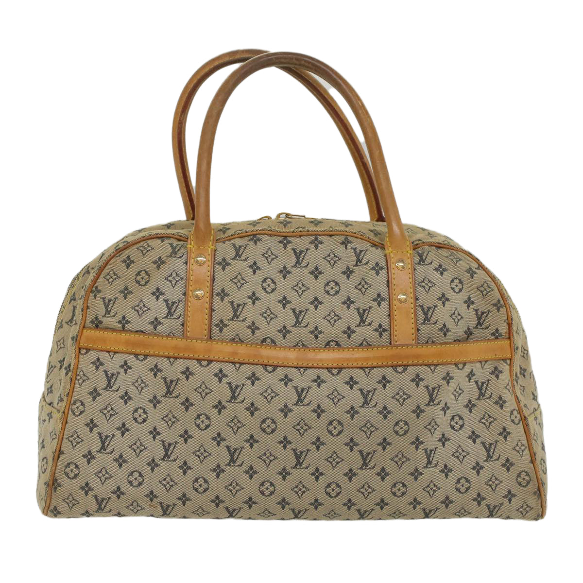 LOUIS VUITTON Monogram Mini Marie Hand Bag Blue M92003 LV 55395