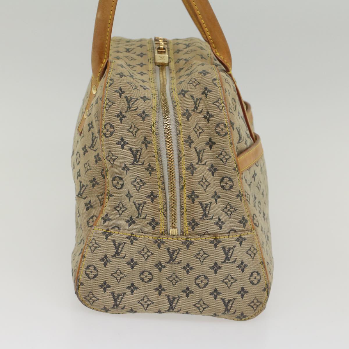 LOUIS VUITTON Monogram Mini Marie Hand Bag Blue M92003 LV 55395